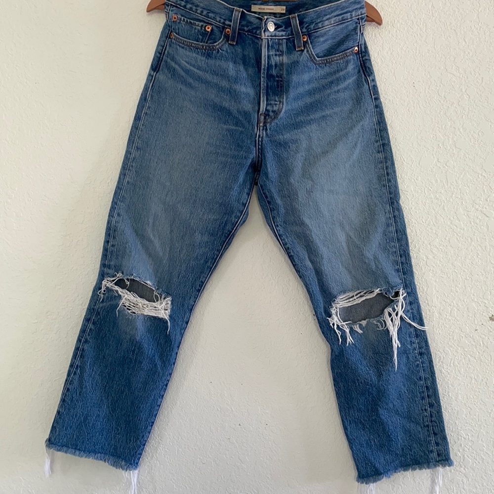 Levis Wedgie Straight Jeans